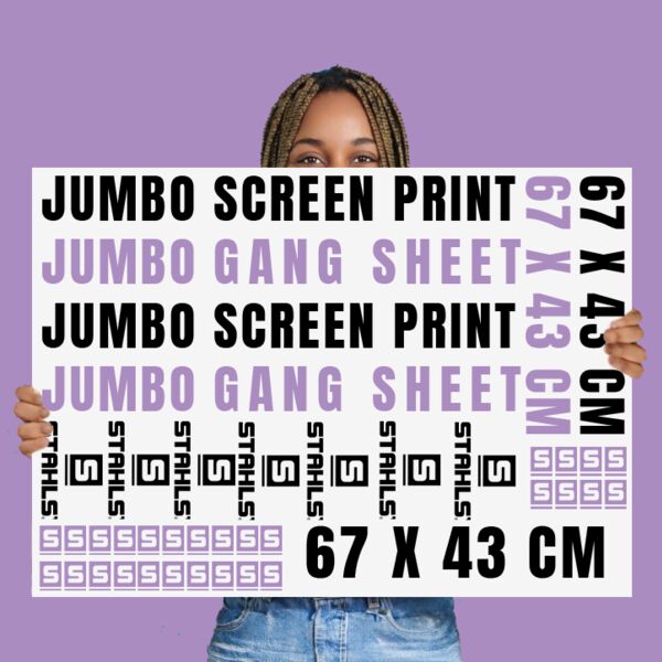 Jumbo 1-5 Colour Heat Transfer (67x43cm) Thumbnail